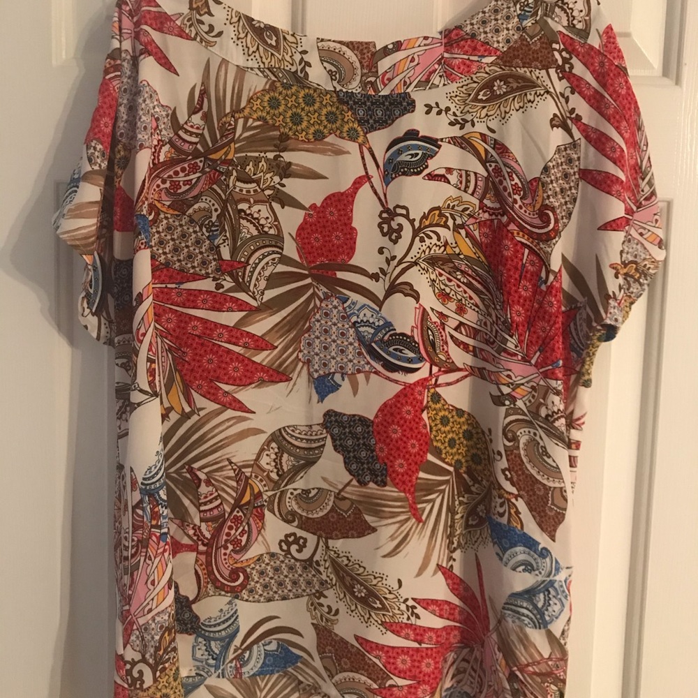 Multi colored top